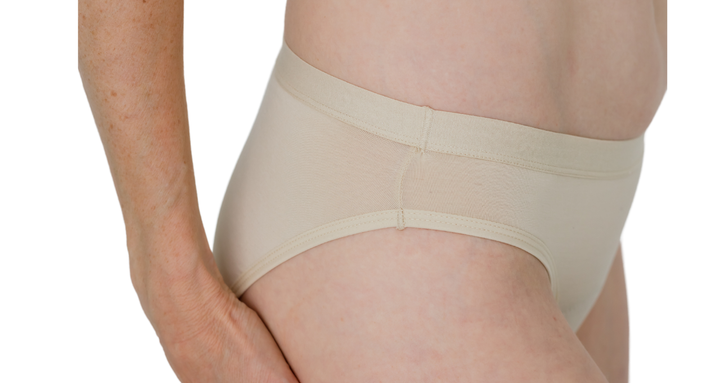 Bikini Brief - Moderate - Beige