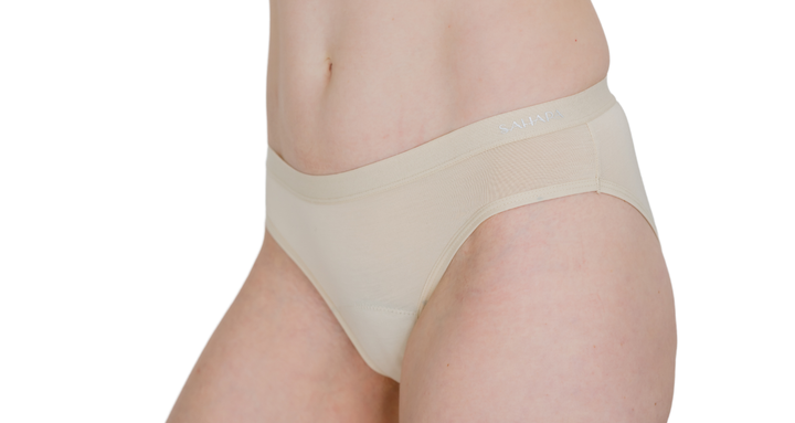Bikini Brief - Moderate - Beige