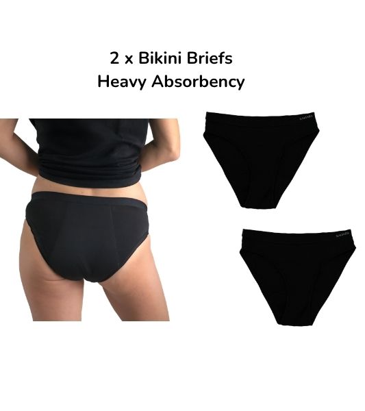 Sahara Period underwear bundle contents - heavy absorbency