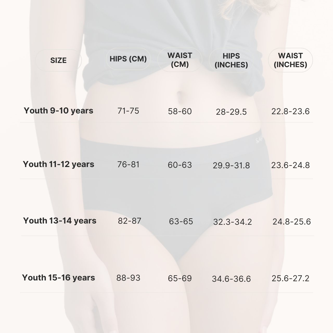 Teen Boyleg - Heavy Absorbency