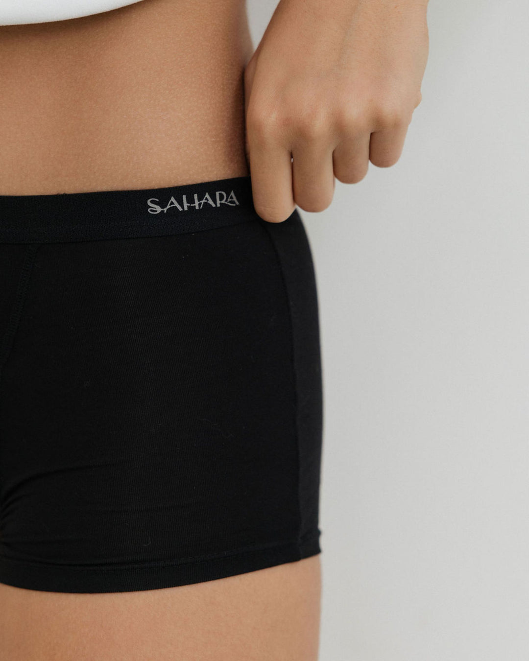 Black Teen Boyshort Period Pants - Heavy